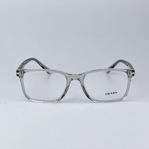 Prada PR14WV U431O1 Women BRAND NEW Eyeglasses Crystal Grey Square